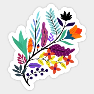 Floral Branch Sticker